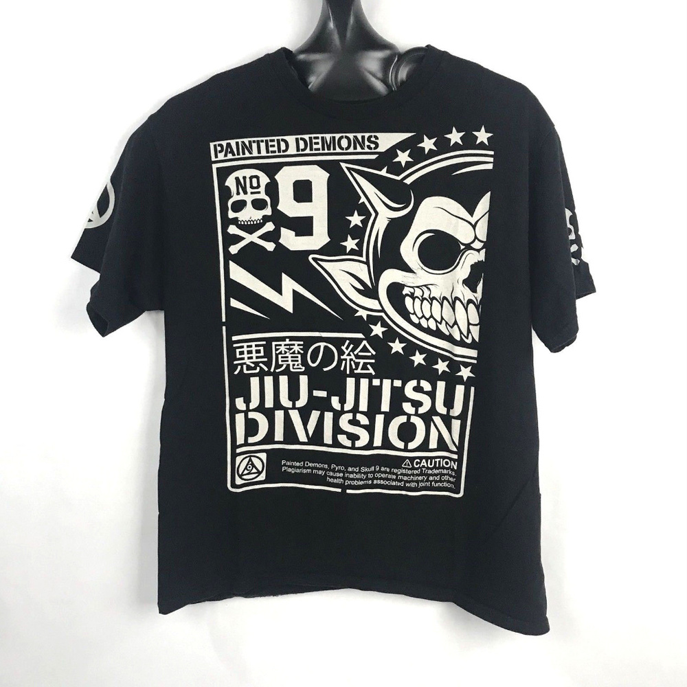 PAINTED DEMONS JIU-JITSU DIVISION  LARGE T-SHIRT